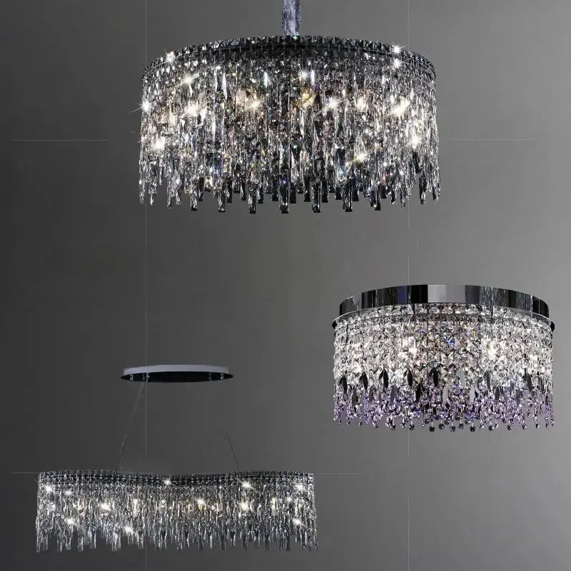 Milan Luxury Decor Crystal Chandelier ChandeliersLife®