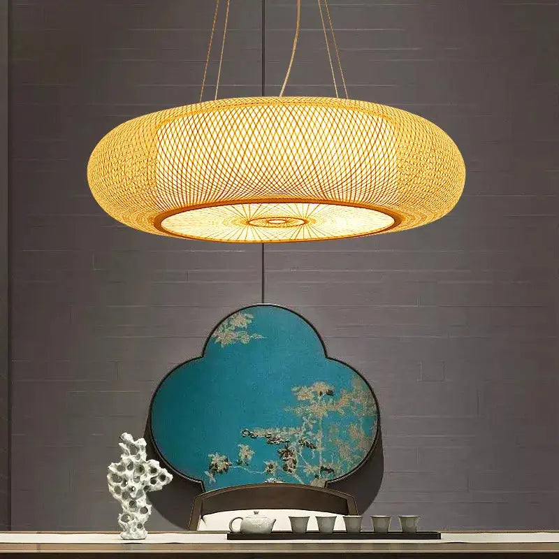 Japanese Bamboo Pendant Lights ChandeliersLife®