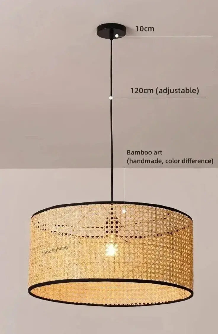 Rural Art Bamboo Pendant Light ChandeliersLife®