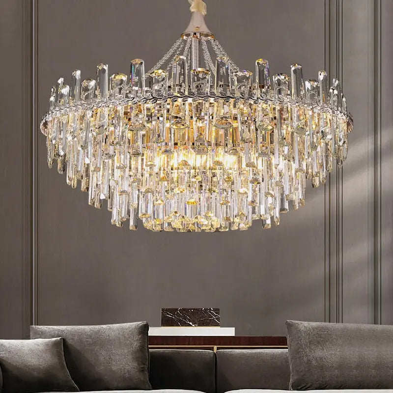 New Modern Light Crystal Chandelier ChandeliersLife®