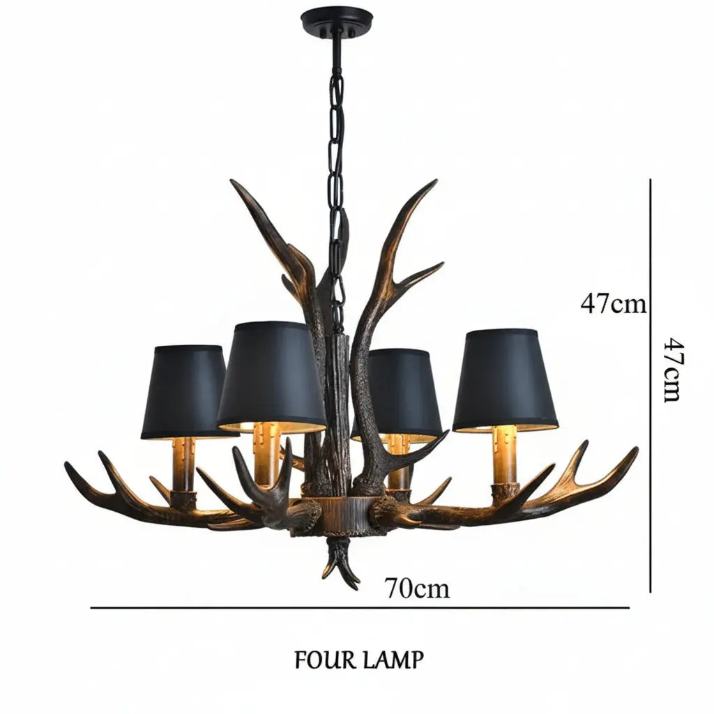 Retro Antler Chandelier ChandeliersLife®