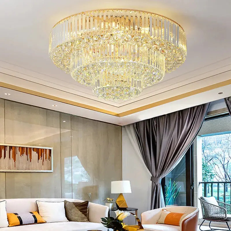 Luxury Crystal Classical Ceiling Light Fixtures ChandeliersLife®