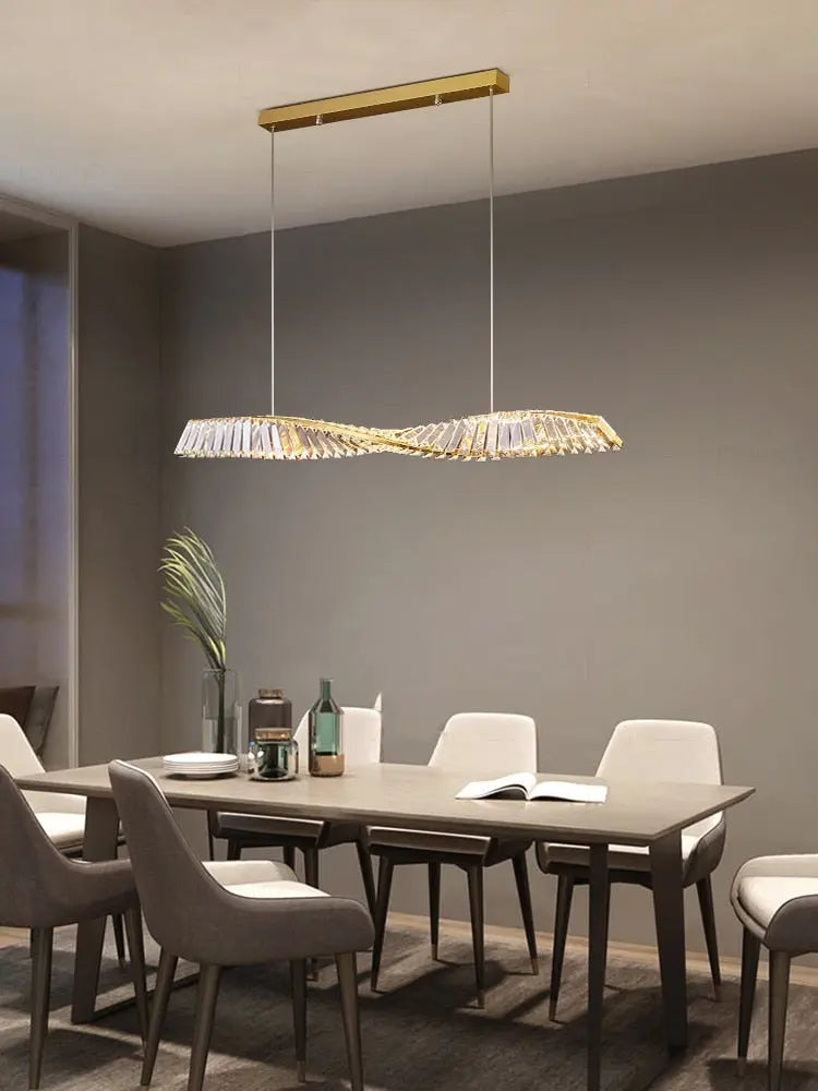 One Spiral Luxury Chandelier ChandeliersLife®