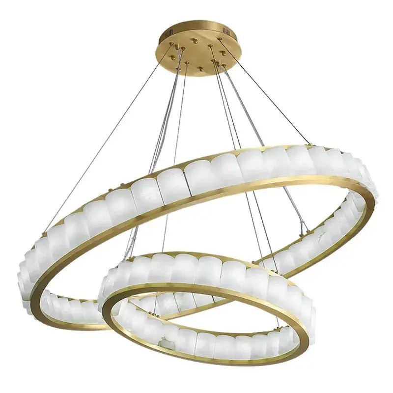 Marble Alabaster Ring Chandelier ChandeliersLife®