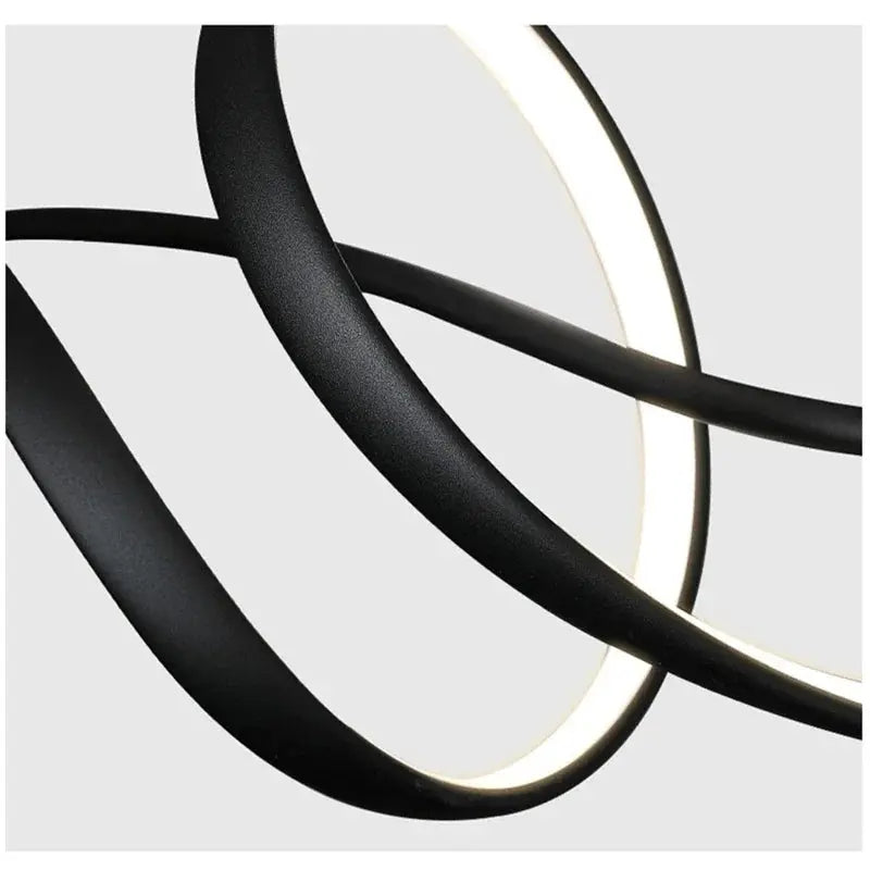 Ribbon Shape Design Dining Island LED Chandelier