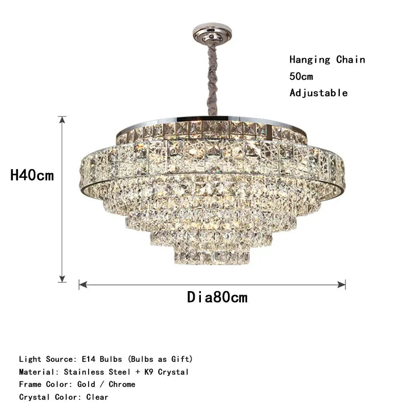 Crystal Elegant Chandelier Design