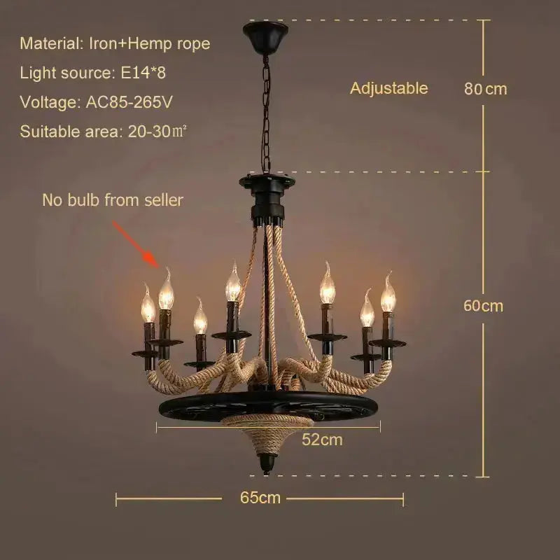 American Rope Pendant Light ChandeliersLife®