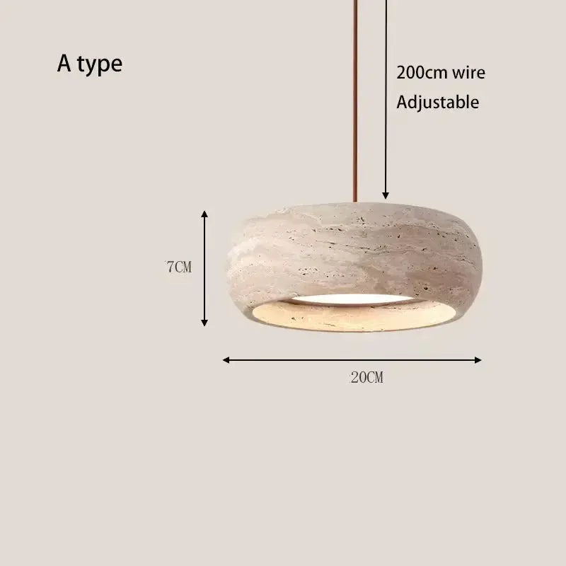 Natural Stone Bedroom Light Fixtures ChandeliersLife®