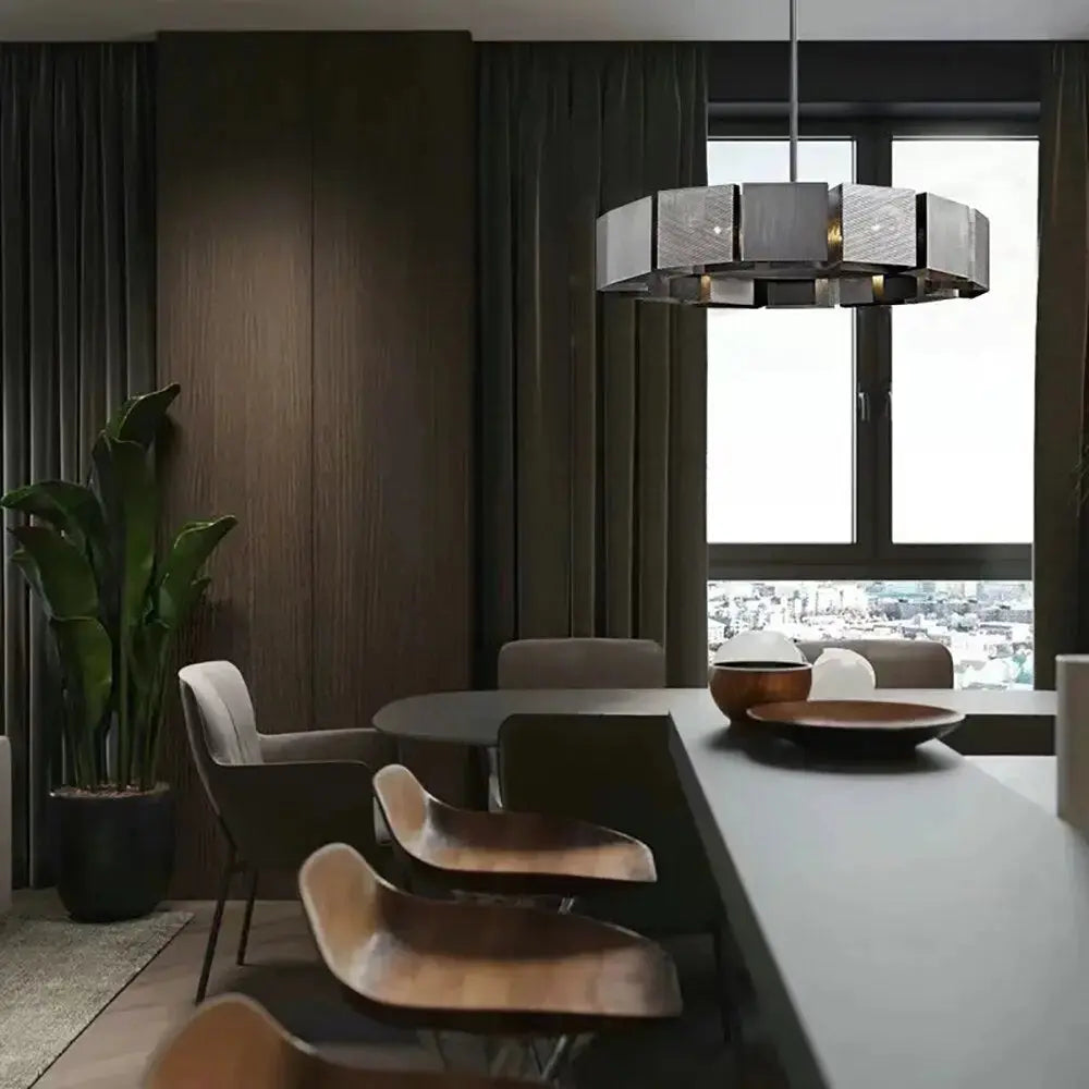 Industrial Style Black Metal Chandeliers ChandeliersLife®