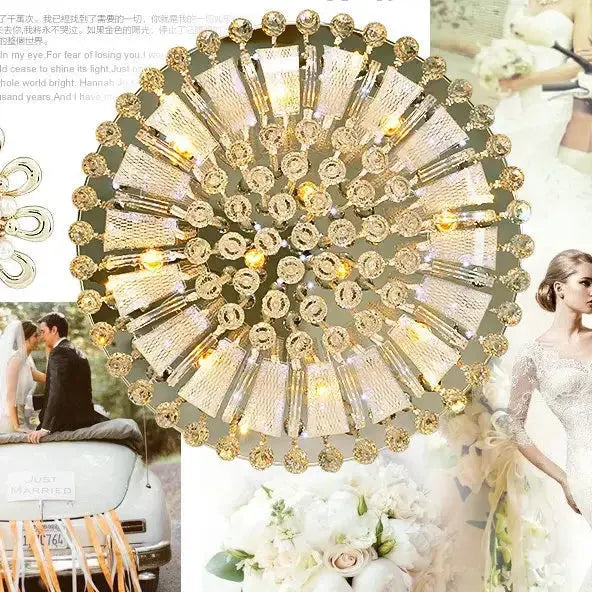 Crystal Creative Ceiling Lamp