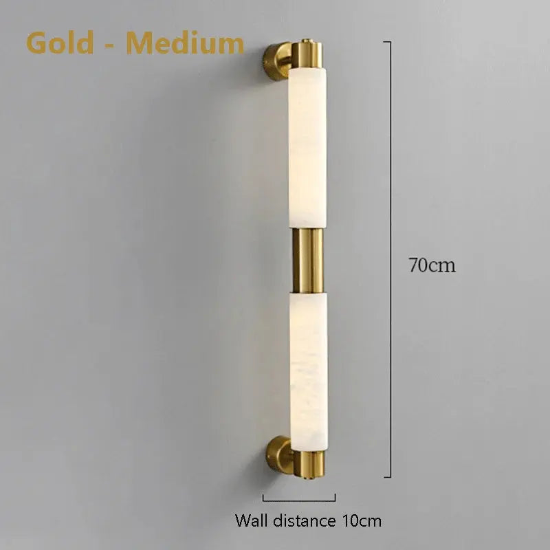 Modern Alabaster Bathroom Wall Lamp ChandeliersLife®