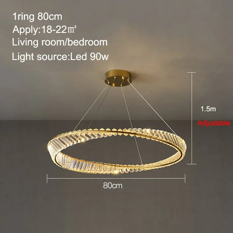 Crystal Led Chandelier ChandeliersLife®