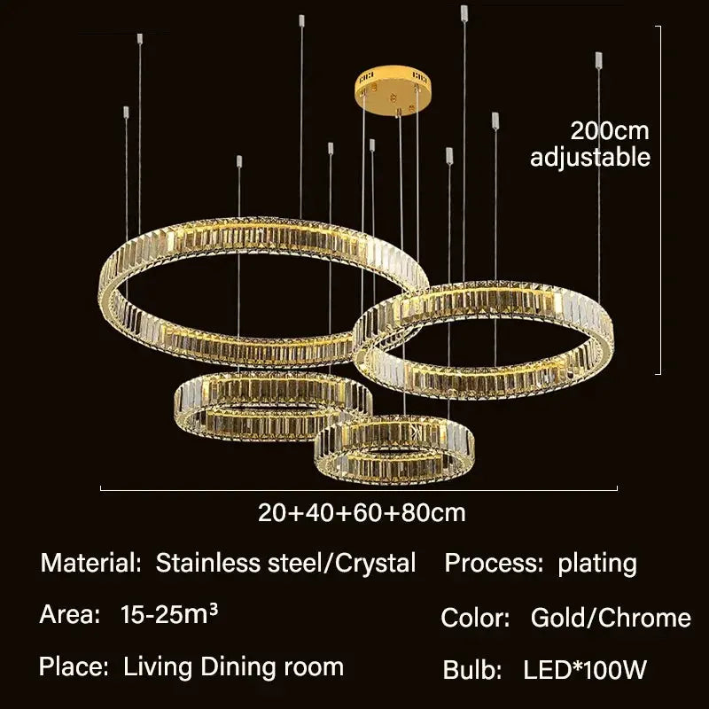 Modern Crystal Ceiling Lights ChandeliersLife®