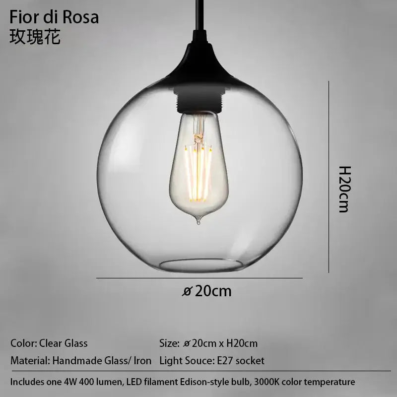 Clear Glass Pendant Light ChandeliersLife®
