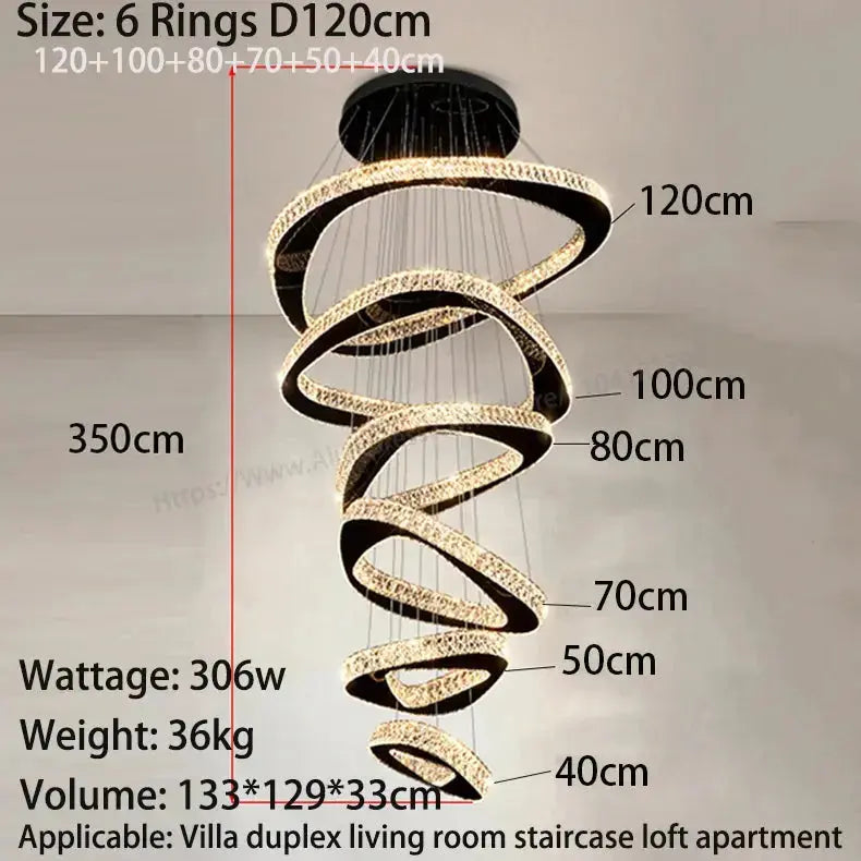 Luxury Modern Home Decoration Villa Chandelier ChandeliersLife®