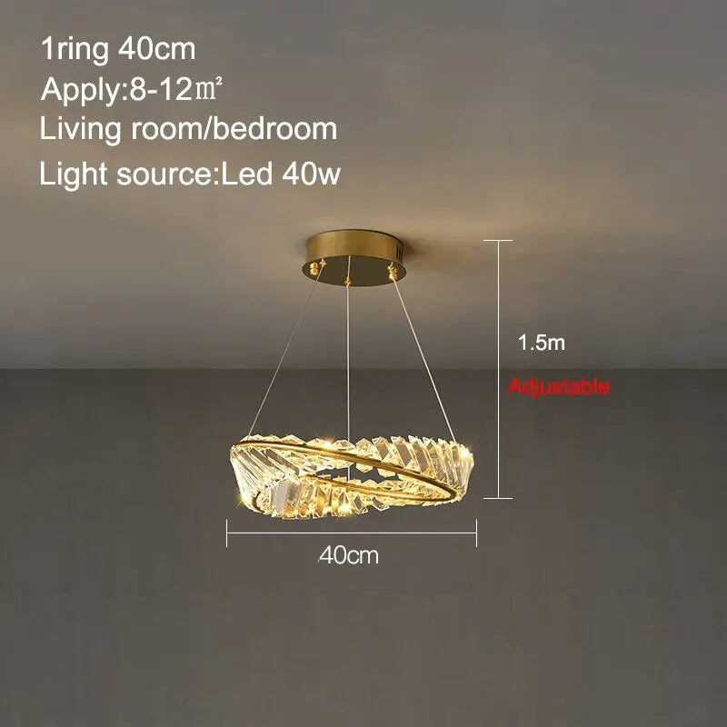 Crystal Led Chandelier ChandeliersLife®