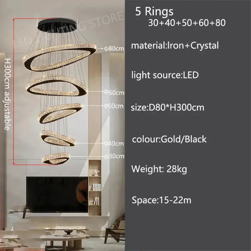 Luxury Modern Home Decoration Villa Chandelier ChandeliersLife®