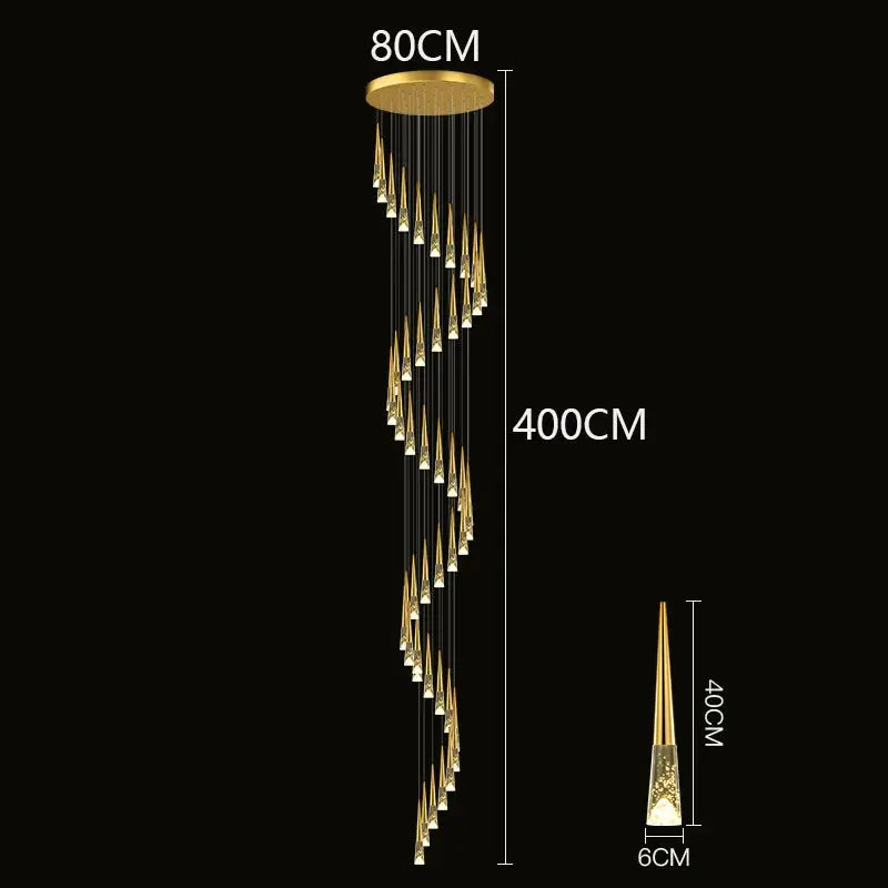 Modern Dome Decoration Stair Pendant Lamp ChandeliersLife®