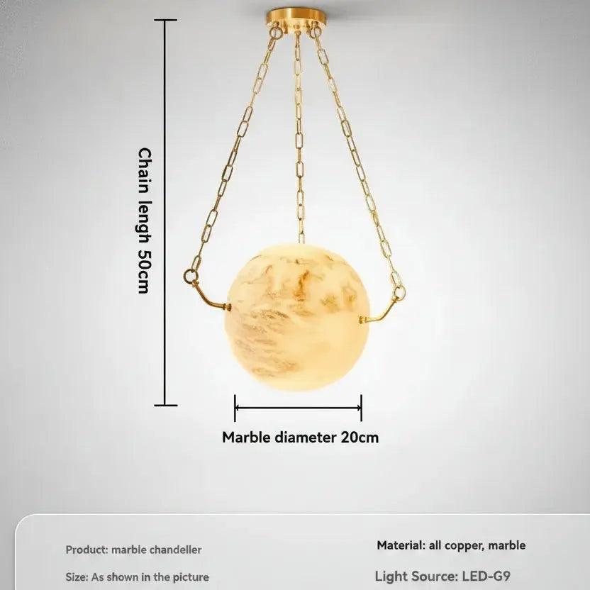Designer Marble Ball Chandelier ChandeliersLife®