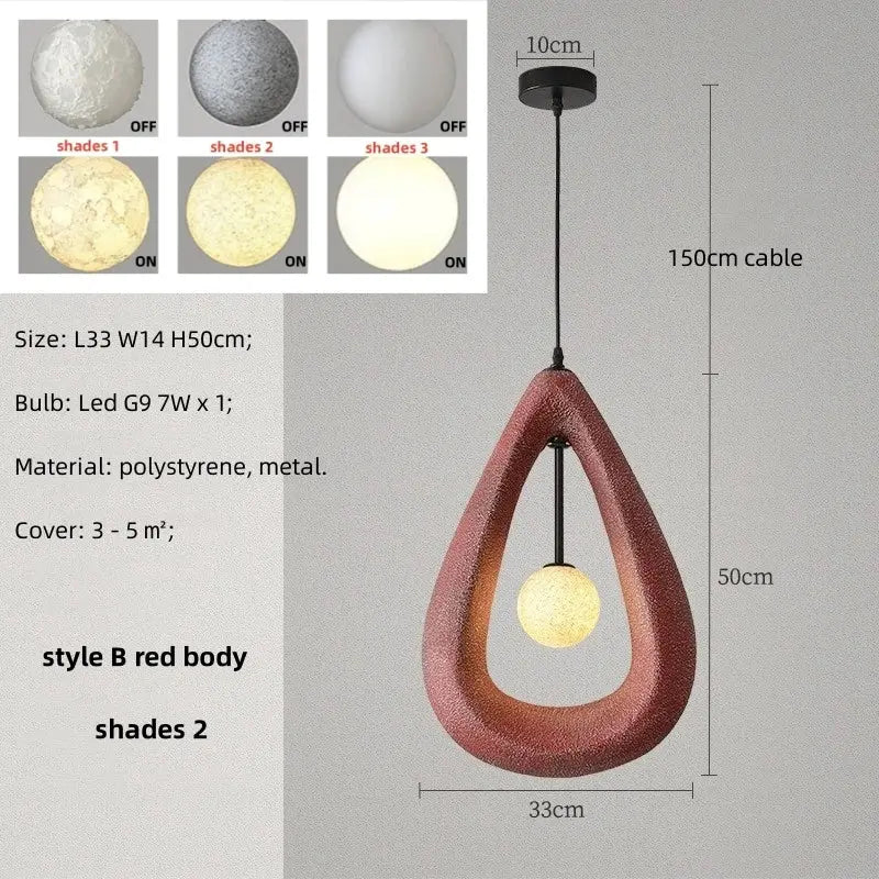 Long Wabi Sabi Dining Room Unique LED Lights ChandeliersLife®