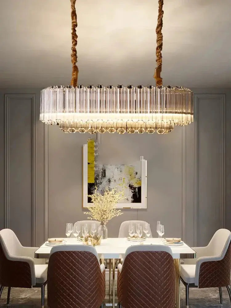 Luxury Glass Crystal Modern Chandelier