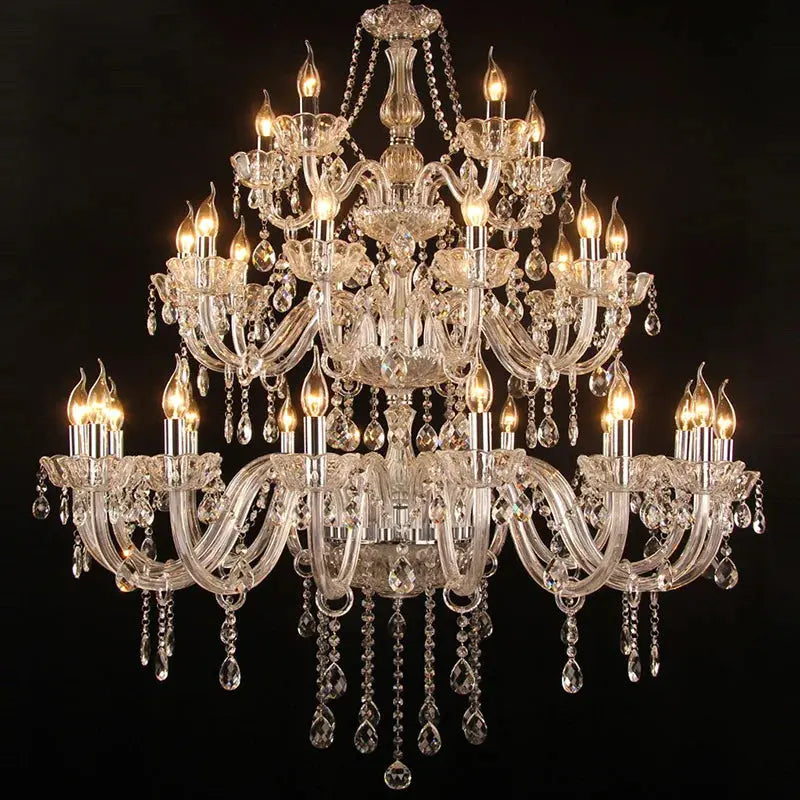 Hotel Lobby K9 Crystal Chandelier ChandeliersLife®