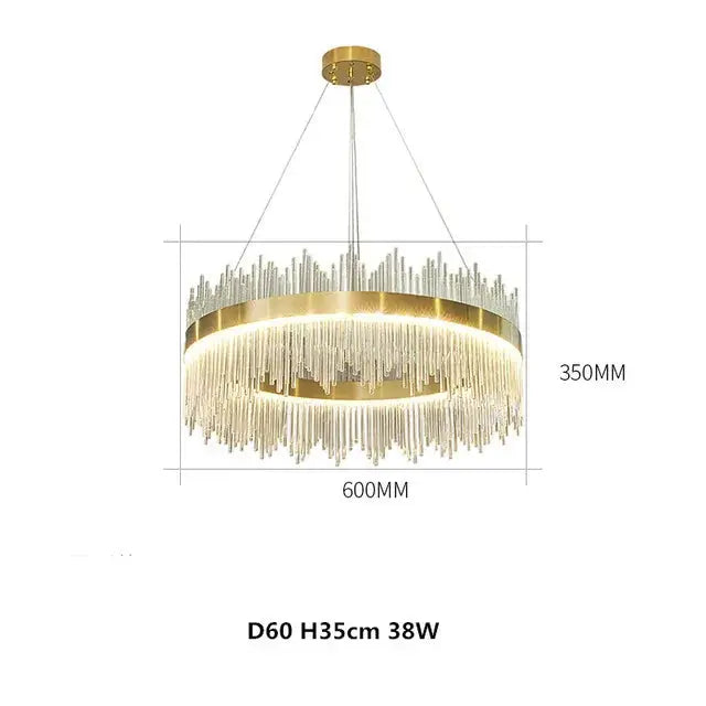 Modern LED Chandelier Dimmable