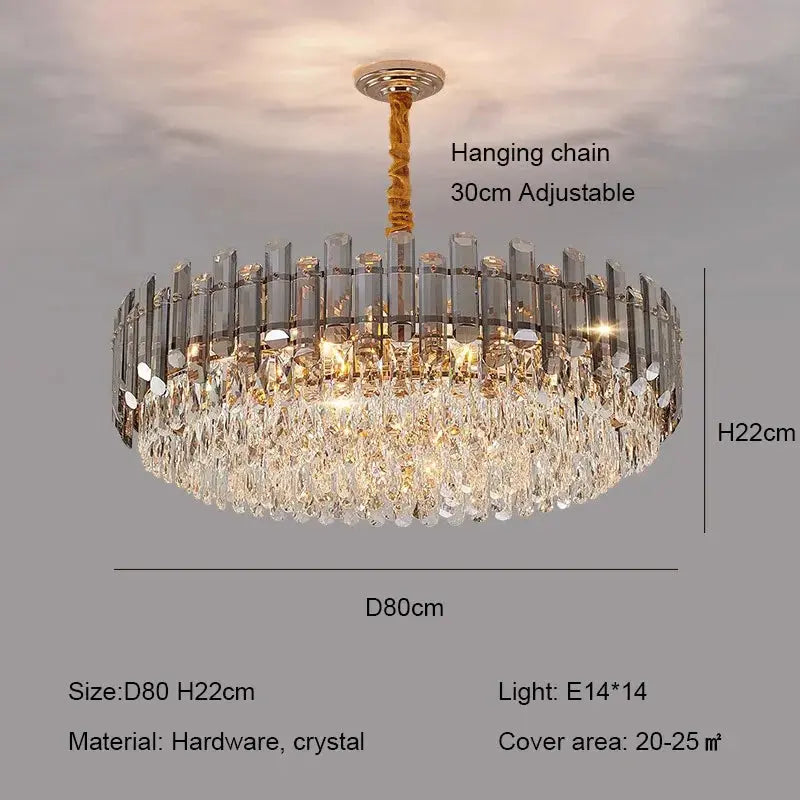 Modern Luxury Crystal E14 Chandeliers ChandeliersLife®