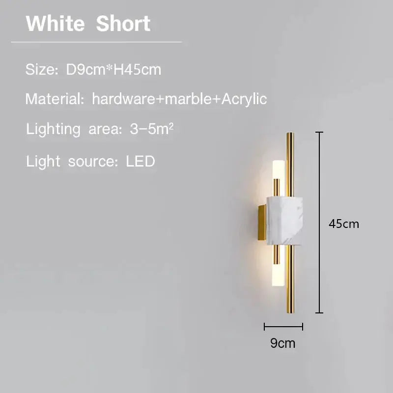 Modern Marble Led Wall Lamp ChandeliersLife®