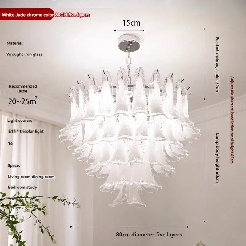 Modern Branch Crystal Chandeliers For Dining Room Living Room Bedroom Luxury Gold Long Crystal Ceiling Hanging Chandelier Lights ChandeliersLife®