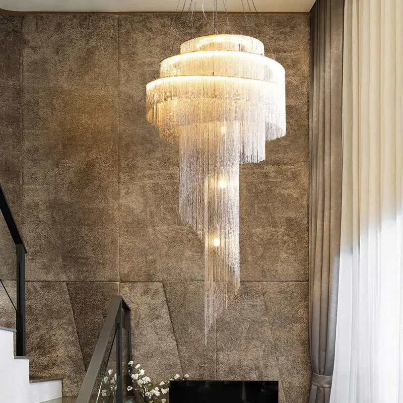 Luxury Tassel Chain Chandelier ChandeliersLife®