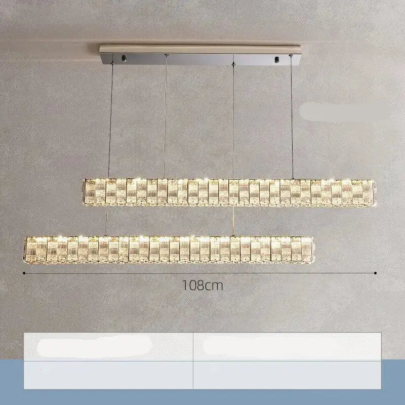 Crystal Oval Design LED Chandelier ChandeliersLife®