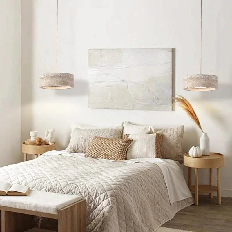 Natural Stone Bedroom Light Fixtures ChandeliersLife®