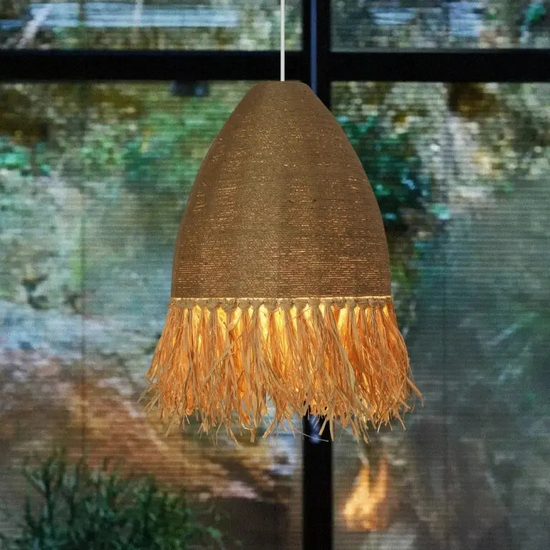 Retro Rattan Pendant Light ChandeliersLife®
