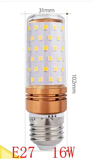 LED corn bulb product detail for compatible chandelier lamp holders