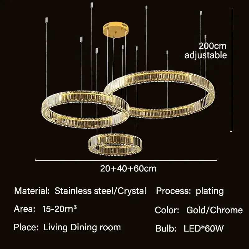 Modern Crystal Ceiling Lights ChandeliersLife®