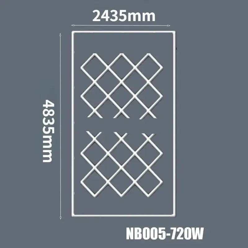 Hexagon Ceiling Light for Car Showroom Workshop ChandeliersLife®