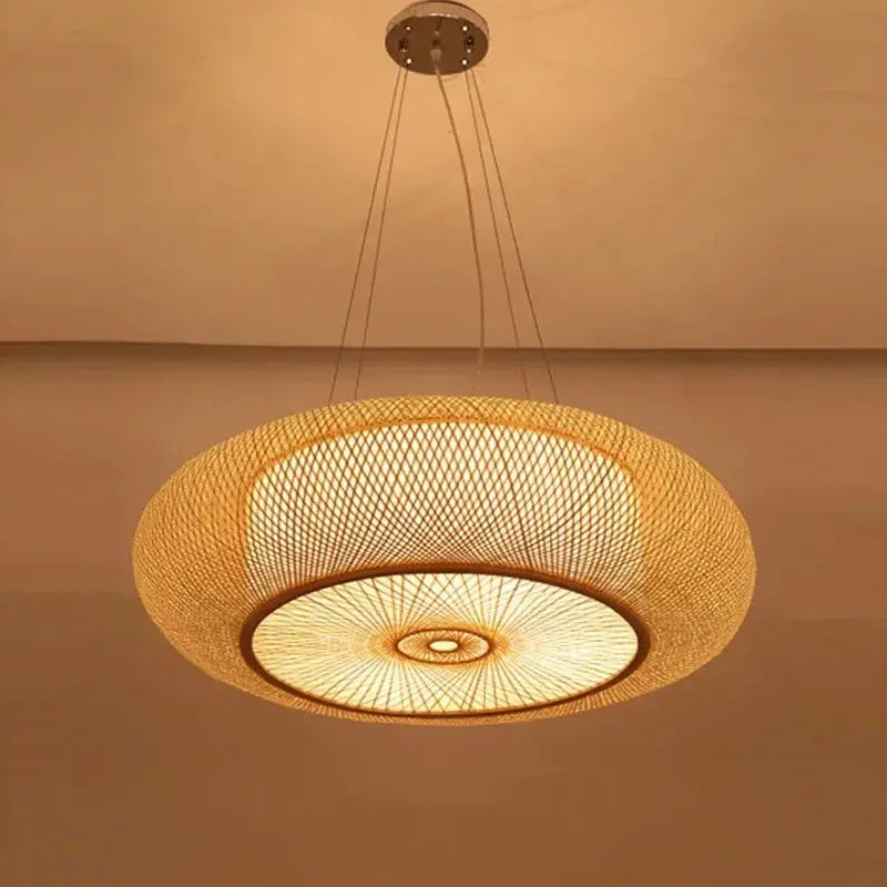 Japanese Bamboo Pendant Lights ChandeliersLife®