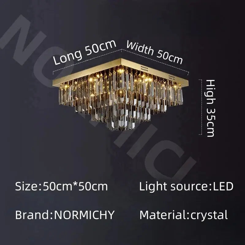Modern Geometric Crystal Lamp ChandeliersLife®