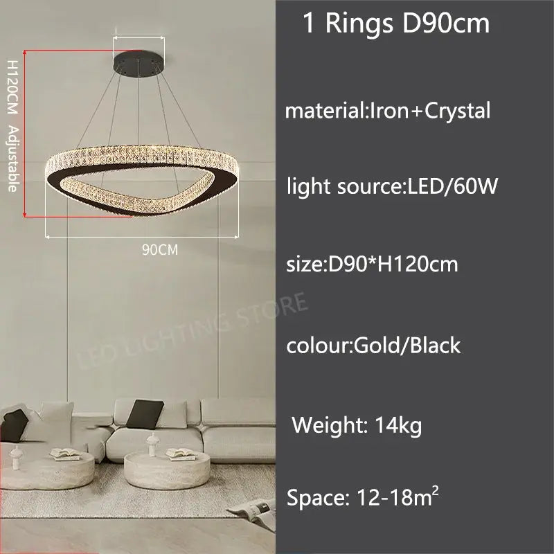 Luxury Modern Home Decoration Villa Chandelier ChandeliersLife®