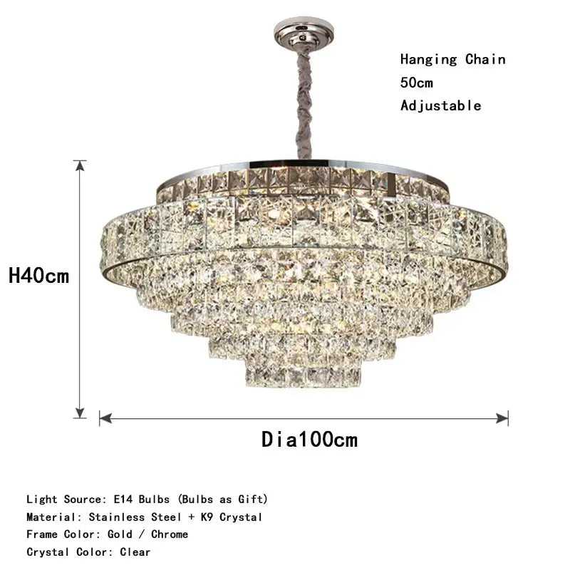 Crystal Elegant Chandelier Design ChandeliersLife®