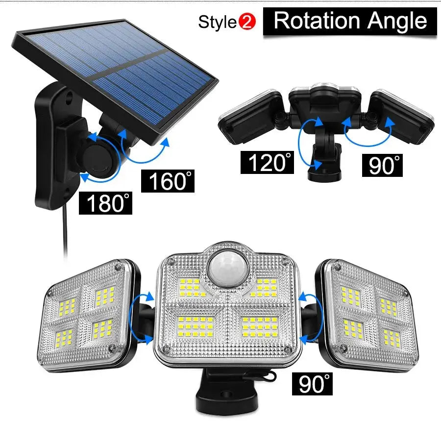 Waterproof Outdoor Indoor Solar Garden Lamp ChandeliersLife®