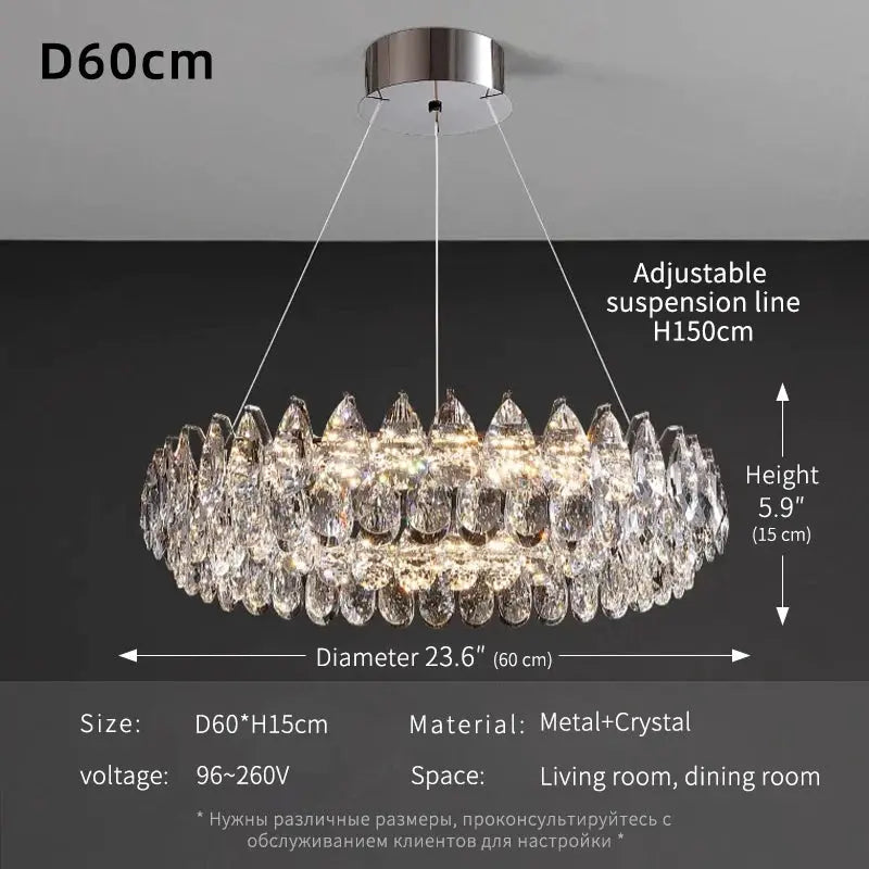 Luxury Crystal Bedroom Chandelier