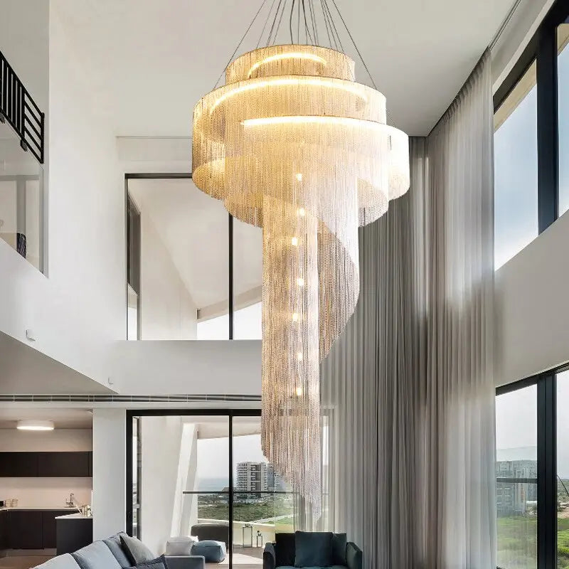 Luxury Tassel Chain Chandelier ChandeliersLife®
