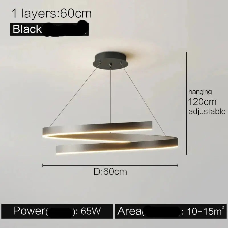 New Minimalist Living Room Modern Pendant Lamp ChandeliersLife®