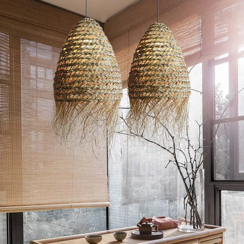 Creative Rattan Pendant Unique Lamps ChandeliersLife®
