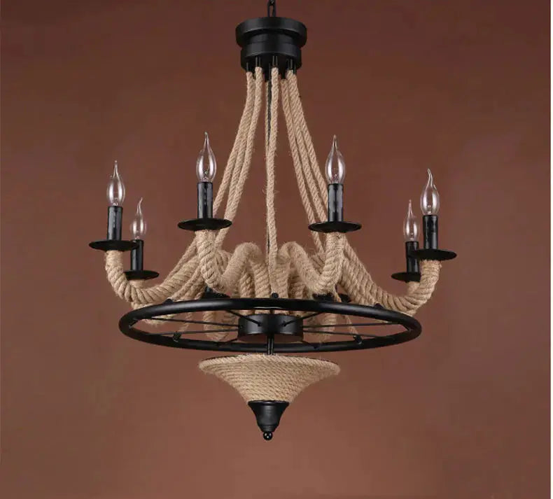 American Rope Pendant Light