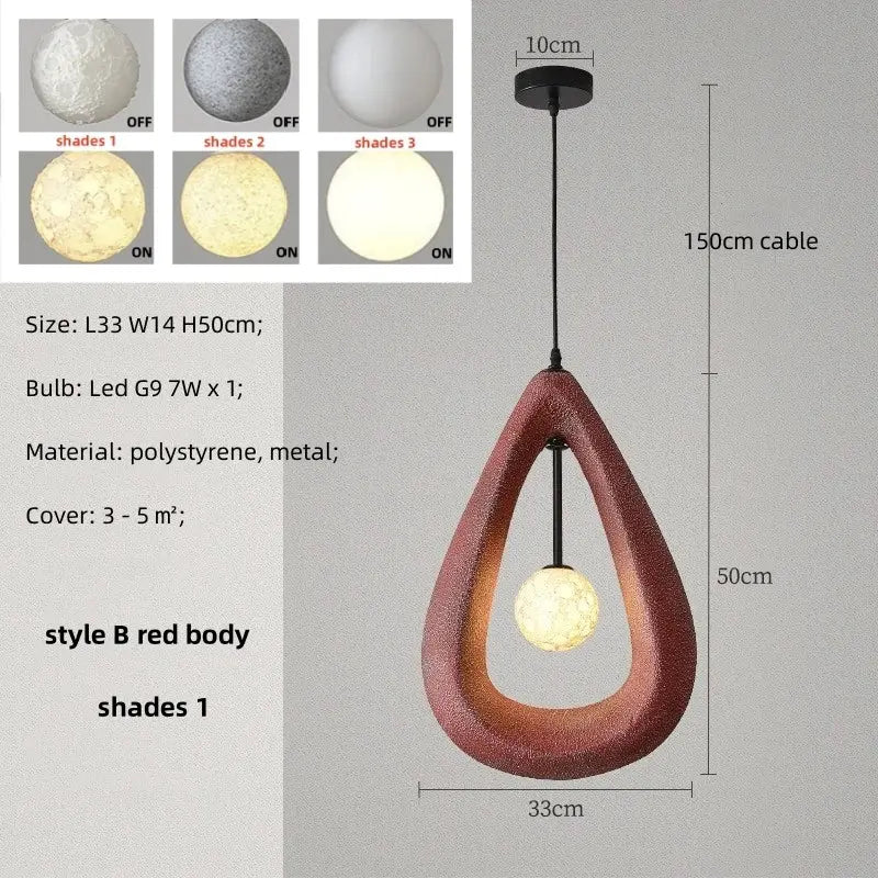 Long Wabi Sabi Dining Room Unique LED Lights ChandeliersLife®