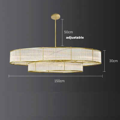 Lucien decorative lighting range with polished copper and crystal accents — catalogue view 16