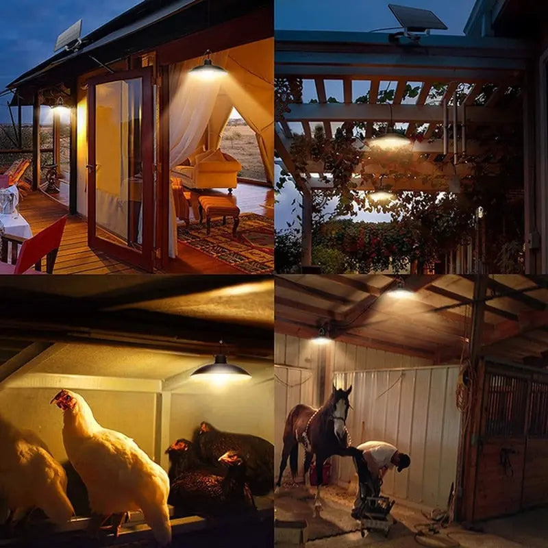 Solar Double-Head Lights Outdoor Waterproof ChandeliersLife®